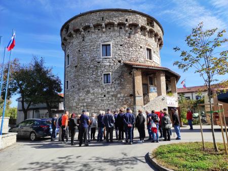 Zagorski častniki na ekskurziji na Cerje in v Vojaški muzej Tabor Lokev